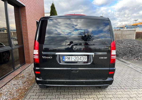 Mercedes-Benz Viano cena 84900 przebieg: 115000, rok produkcji 2014 z Nowy Tomyśl małe 46